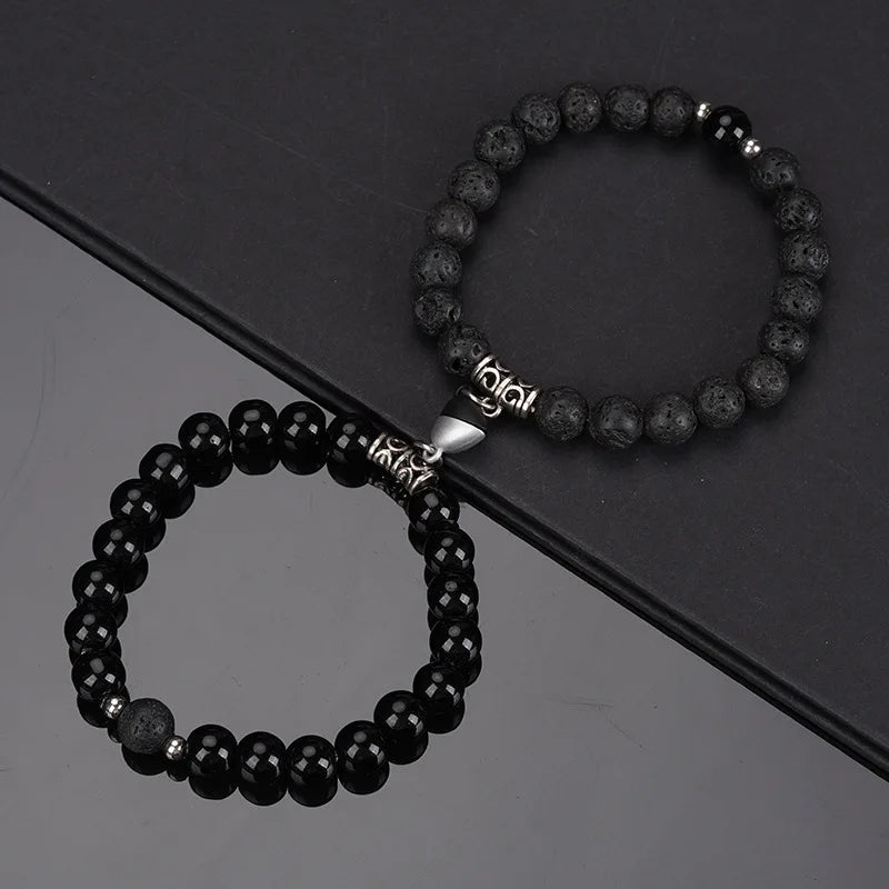 Amor sin Distancia — Set de Pulseras Magnéticas