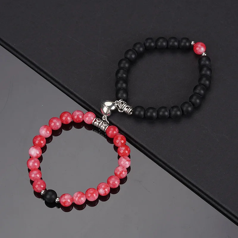 Amor sin Distancia — Set de Pulseras Magnéticas
