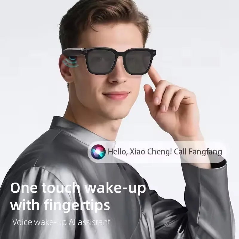 Lenovo F06 AI Smart Glasses – 4K Camera | AI Translation | Bluetooth