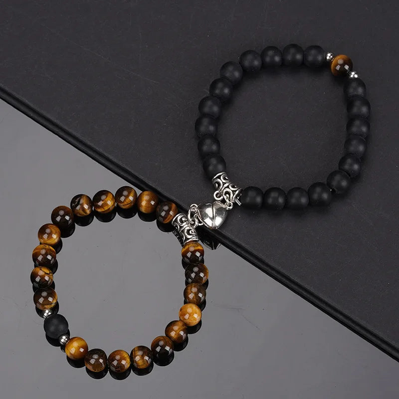 Amor sin Distancia — Set de Pulseras Magnéticas