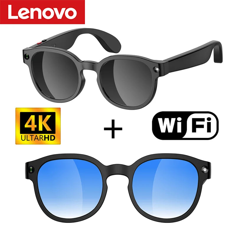 Lenovo F06 AI Smart Glasses – 4K Camera | AI Translation | Bluetooth