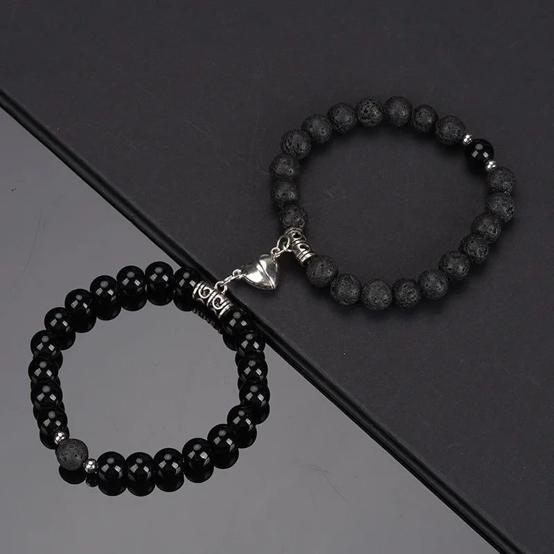 Amor sin Distancia — Set de Pulseras Magnéticas