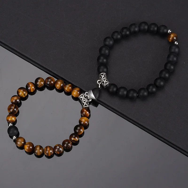 Amor sin Distancia — Set de Pulseras Magnéticas